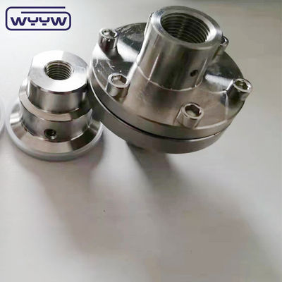 2 &quot;1,5&quot; 1/2&quot; NPT-Diaphragmendruckmessgerät Edelstahl SS316 Tri-Clamp-Druckmessgerät