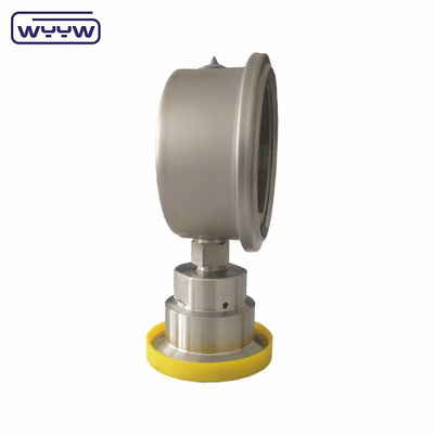 304 Manometer 1.5in. (50.5mm OD) Tri-Clamp Membran Druckmessgerät SS316 Edelstahl-Diaphragma