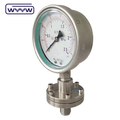 4&quot; 100mm Druckmessgerät Diaphragma Dichtung SS Gehäuse und SS Innen