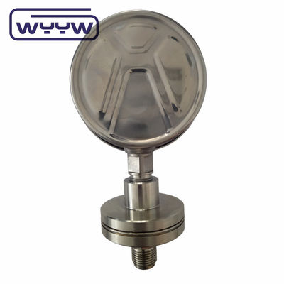 SS316 Diaphragma-Dichtungsdruckmessgerät 100 mm Anti-Korrosionsdruckmessgerät aus Edelstahl