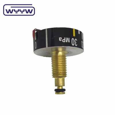 30 mm 1/8&quot; Bsp Mini-Druckmessgerät 4500 Psi Chromplattiertes Messingmaterial