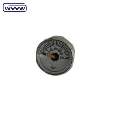 22 mm Mini Manometer 1/8bspp Gasflussmesser pcp inline Tauchermessgerät Bar Taucherdruckmessgerät