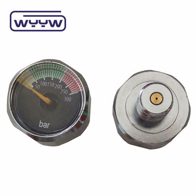 Amazon Warmverkauf 20mm Schwarz Mini Digitaldruckmessgerät 4000psi 6000psi 1/8NPT Mikromessgerät Manometer für Paintball PCP Luft