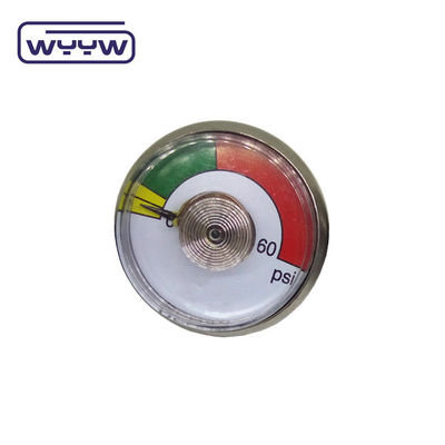 38 mm kleiner Feuerlöscher Druckmessgerät Manometer Rückverbindung