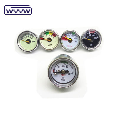 Kleines Druckmessgerät Manometer 23mm 22mm Sechseckengröße Mini-Luftdruckmessgerät