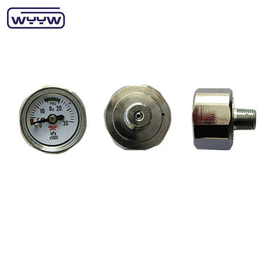 Kleines Druckmessgerät Manometer 23mm 22mm Sechseckengröße Mini-Luftdruckmessgerät