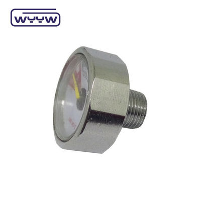 Kleines Druckmessgerät Manometer 23mm 22mm Sechseckengröße Mini-Luftdruckmessgerät
