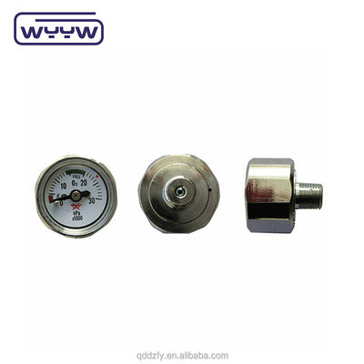23.5mm Kleines winziges Druckmessgerät Manometer OEM für Airgun
