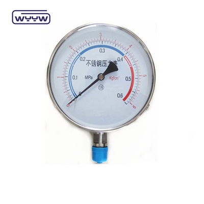 WYYW Fabrik 100 mm Edelstahl Preis des Druckmessgeräts