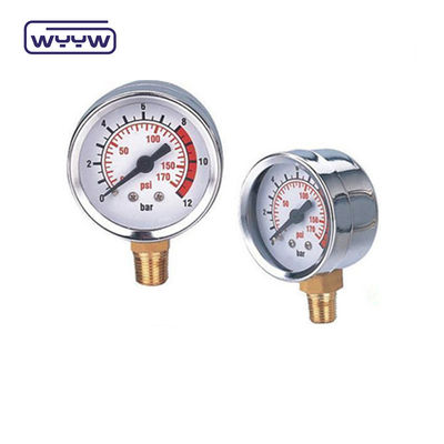 Hydraulische Ausrüstung Rückdruckmessgerät aus Edelstahl 60 mm