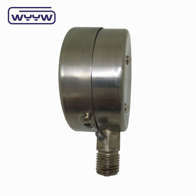 1/4&quot; Bsp 304 Edelstahl Druckmessgerät Bodenverbindung 60mm