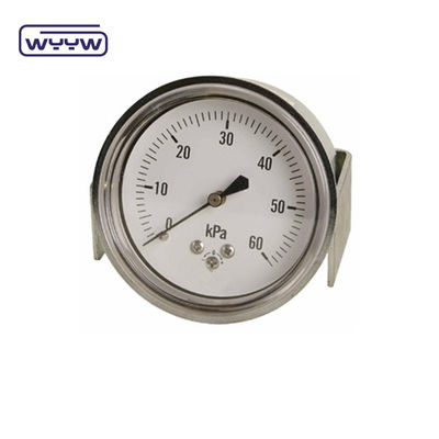 Trockenes Druckmesser aus Edelstahl 60 mm Manometer-Druckmessgerät