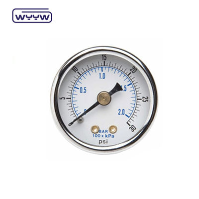 Trockenes Druckmesser aus Edelstahl 60 mm Manometer-Druckmessgerät