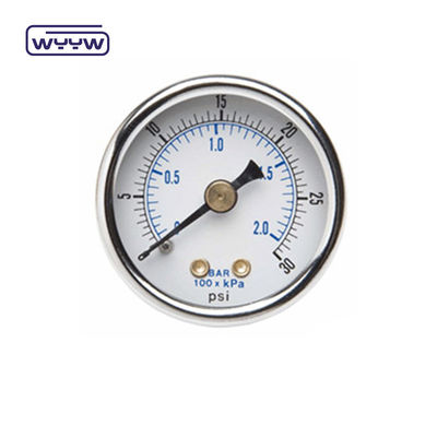 Trockenes Druckmesser aus Edelstahl 60 mm Manometer-Druckmessgerät