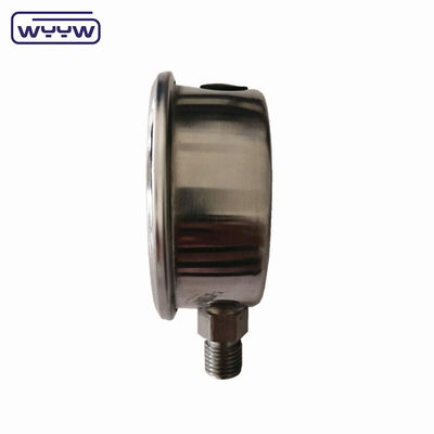 60 mm Dial Flüssigkeitsdruckmessgerät 250 Bar Manometer EN 837-1