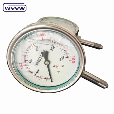 Hochdrucköl Psi 1000 Bar Boom Sprayer Druckmessgerät Manometer