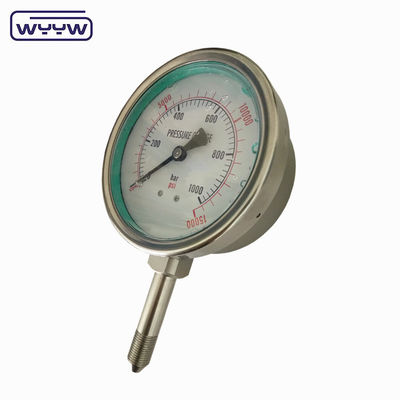 Hochdrucköl Psi 1000 Bar Boom Sprayer Druckmessgerät Manometer