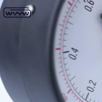 Wirtschaftliche Druckmessung Bourdon Tube 16 Bar Psi Gas-Wasser-Manometer