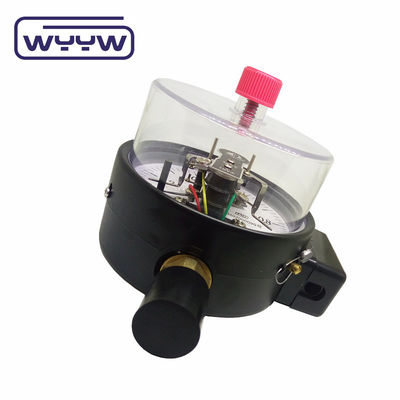 Elektrische Kontaktdruckmessung 100mm 380V Rücken Stahlgehäuse Manometer AC