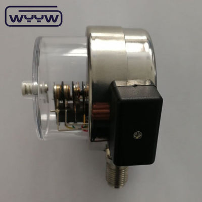 63 mm Industriedruckmessung Elektrische Kontaktdruckmessung mit 2,5% Genauigkeit