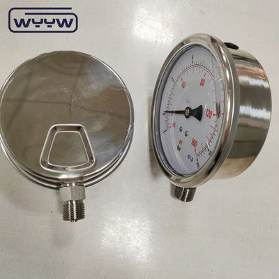 Messung des positiven und des negativen Drucks mit einem Druckmessgerät aus Aluminium