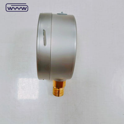 Verfügbare Ölfüllung Phosphor Bronze Bourdon Rohr Material Druckmessgerät Manometer für hochpräzise Messungen