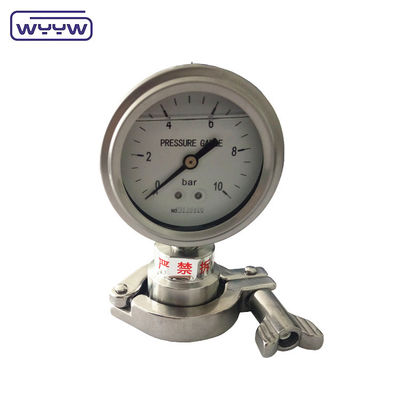 60 mm 100 mm Schilf-Standard-PT-Messgerät für das Vakuum der Zwerchfläche