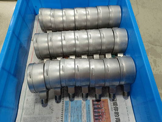 4 Zoll 316 Edelstahl-Manometer mit Bajonettring für stoßfeste Leistung