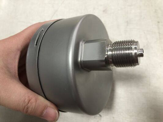 4 Zoll 100mm Druckmessgerät aus Edelstahl Schwingungsbeständig Korrosionsbeständig ohne Ölfüllungsmanometer