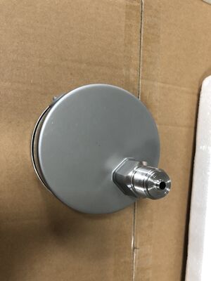 4 Zoll 100mm Druckmessgerät aus Edelstahl Schwingungsbeständig Korrosionsbeständig ohne Ölfüllungsmanometer