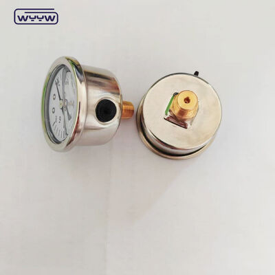 40 mm Glycerin gefülltes Druckmessgerät 2500 kPa für Feuerlöschsysteme