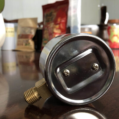 2.5" 60mm Kapsel Vakuummessgerät -- -30 inHg / -100 kPa -- Doppelskala