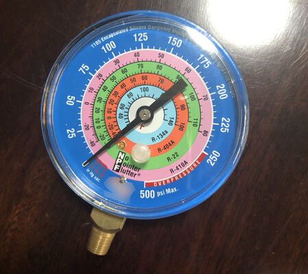 Manometer für Druckminderer 3
