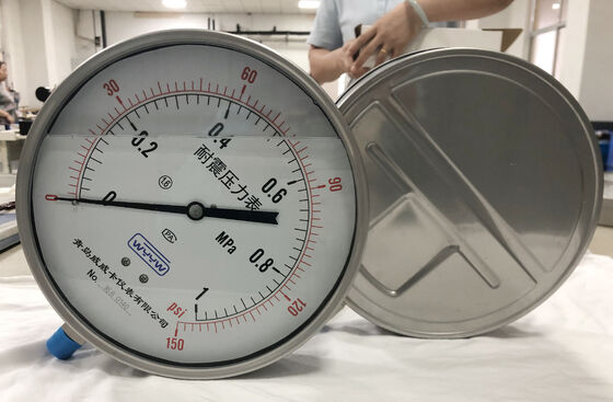 Connection Pressure Gauge Manometer Durable Industrial Pressure Measurement 1 Year Certified Accurate Results
