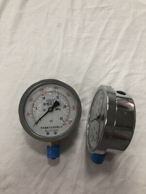 40°F To 140°F Gas Pressure Test Gauge With Bourdon Tube Material Phosphor Bronze Engineered For Precise Pressure Control